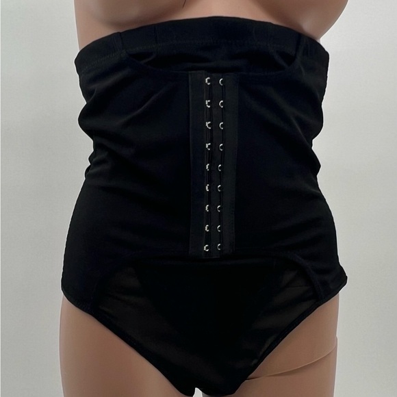 High-Waisted Black Shapewear Tummy Control Shorts for Women - Size L (NWOT) - Picture 4 of 13